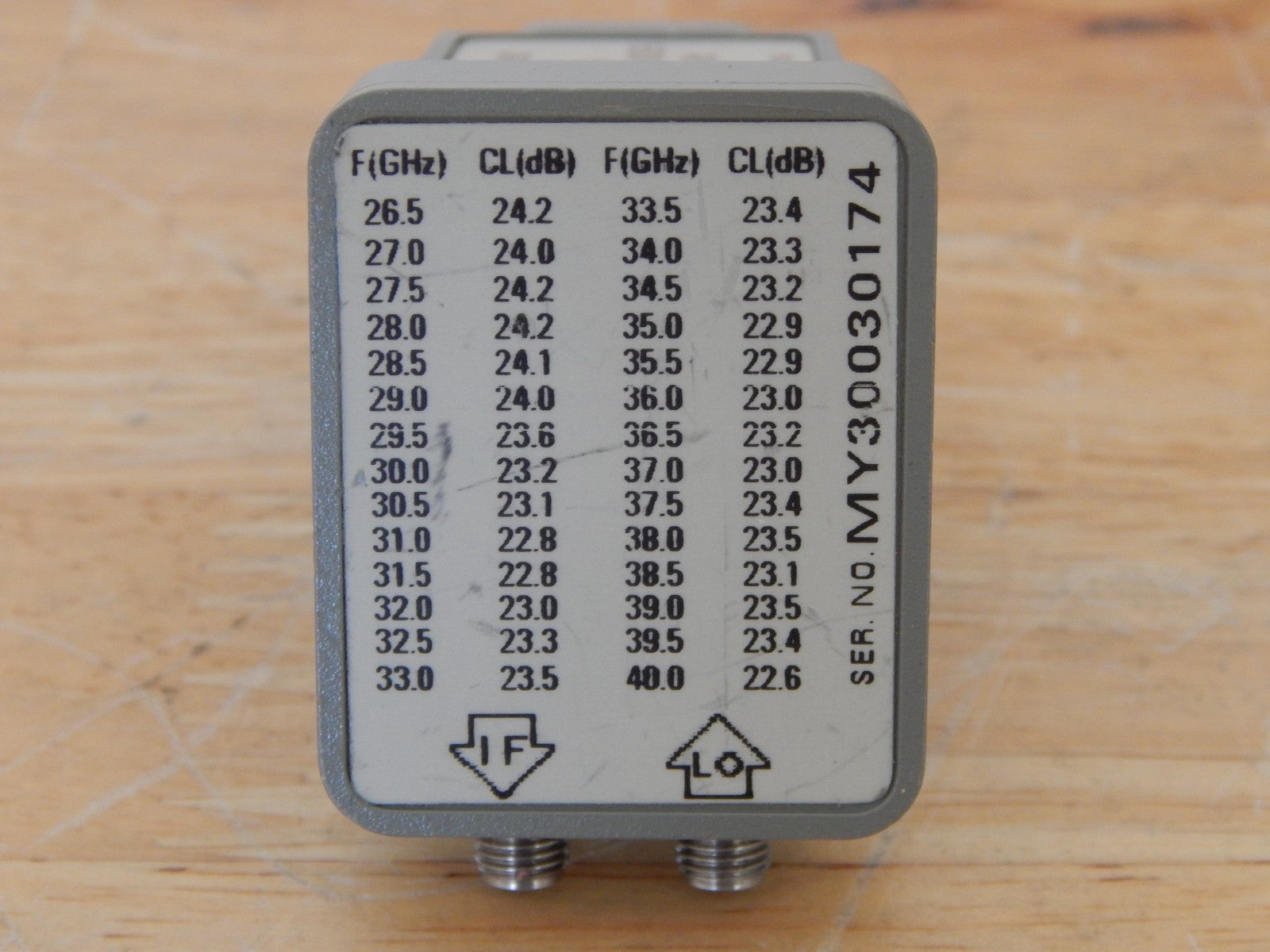 Keysight/HP 11970A Waveguide Harmonic Mixer; 26.5 to 40 GHz, 2 in stock Keysight/HP 11970A Waveguide Harmonic Mixer; 26.5 to 40 GHz, 2 in stock